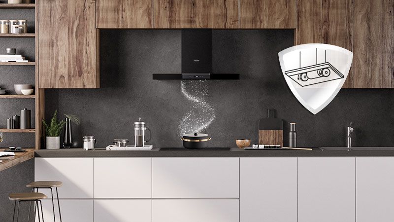 Enjoy automated hood power with Preci synch.