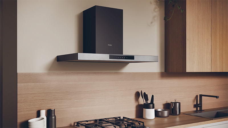 Elevate your kitchen style with Haier hoods advanced design