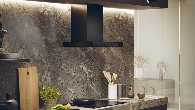 Pakelkite savo virtuvės stilių su pažangiu „Haier“ gartraukių dizainu