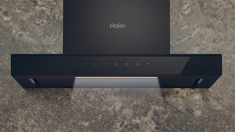 Clear vision and pleasant atmosphere during cooking