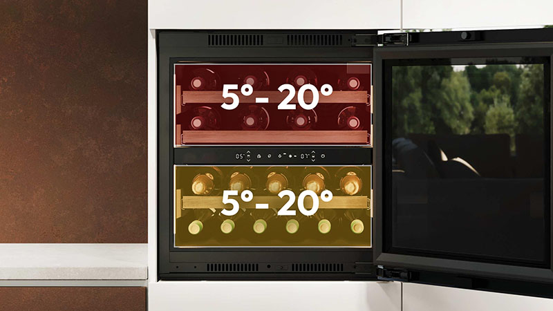 Your wine at the perfect temperature