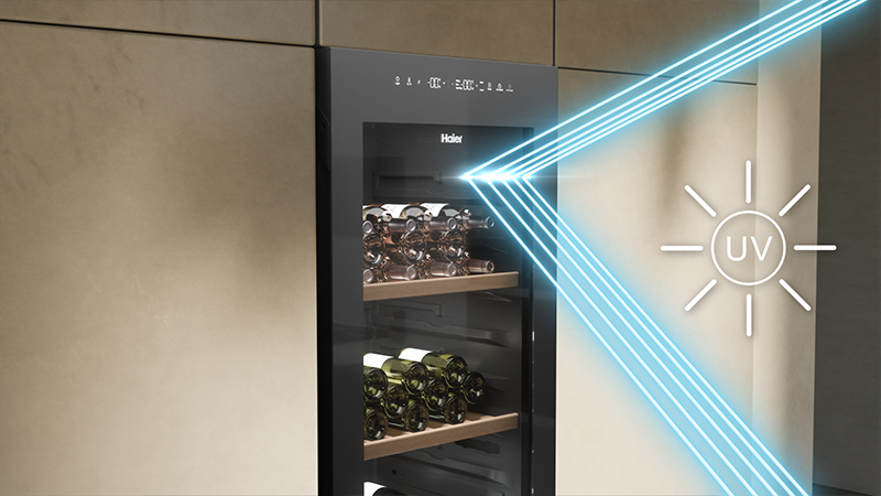 Değerli şarap koleksiyonunuz için UV koruması