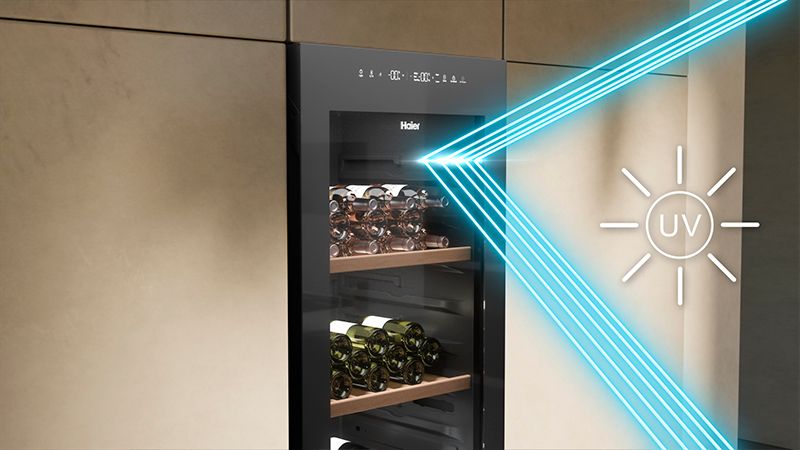 Değerli şarap koleksiyonunuz için UV koruması