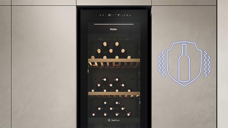 A quiet wine cellar that gives you peace of mind