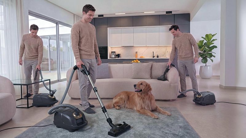 Clean without interruption