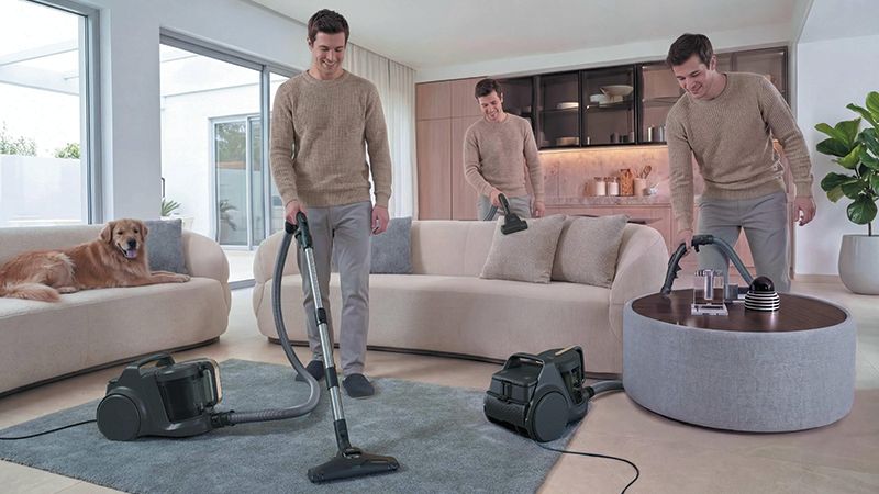 Clean without interruption