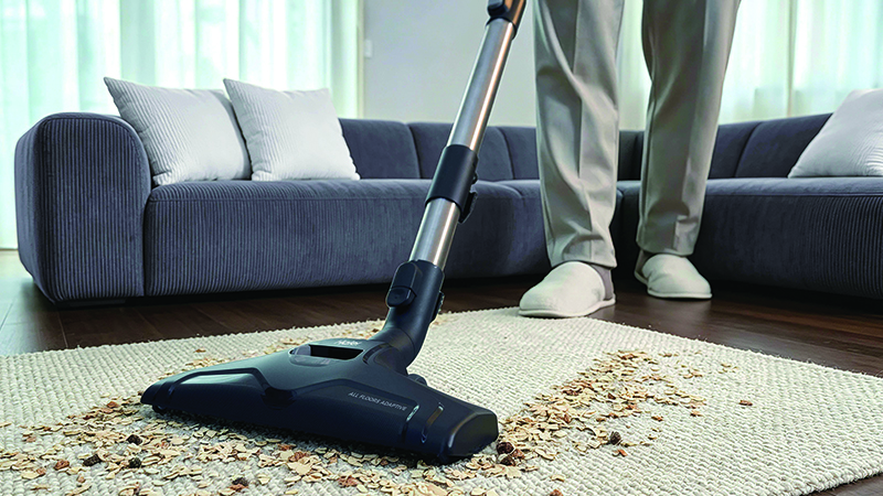 One nozzle to suit your carpet and floors