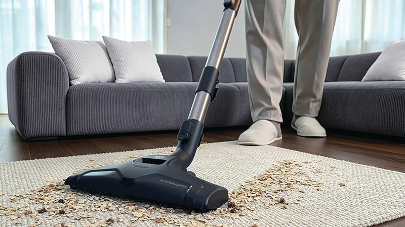 One nozzle to suit your carpet and floors