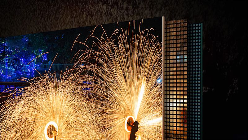 Luminosité exceptionnelle dans chaque image