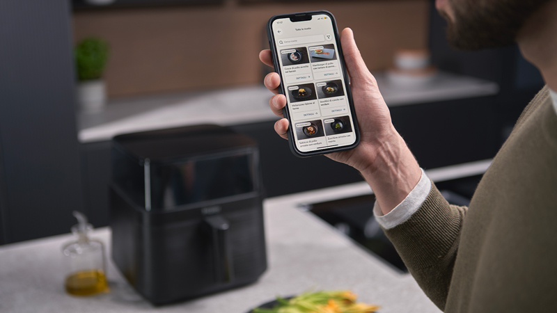Un’ampia varietà di ricette salutari con l’app hOn