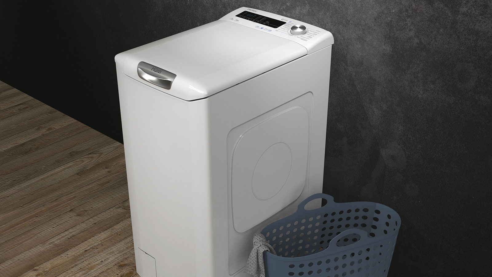 Vrchom plnené práčky