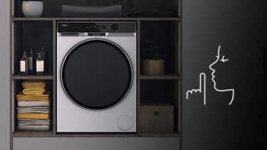AI-driven quiet laundry