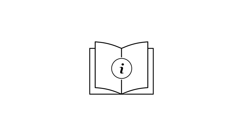 Icona manuali di istruzione