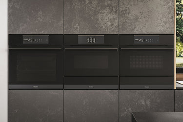 Forno e microonde Haier con sotto scaldavivande
