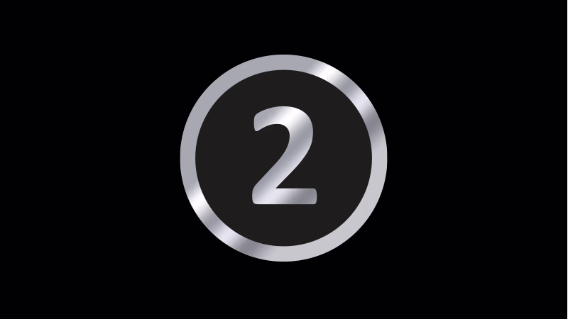 Icona numero 2 che sta per il secondo step di come partecipare alla promozione