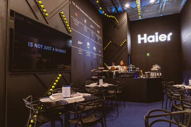 Angolo bar dedicato ai dipendenti e ospiti Haier