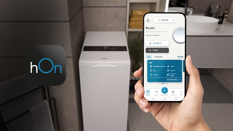 hOn APP connected