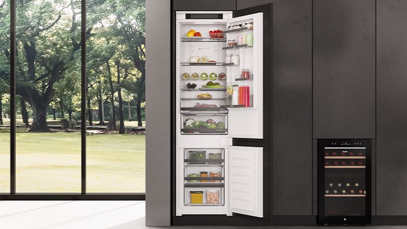 15% d'espace en plus à l'intérieur de votre réfrigérateur