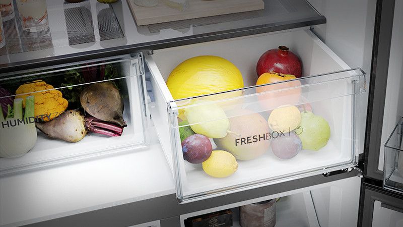 Conservación superior de los alimentos con zonas de refrigeración especializadas