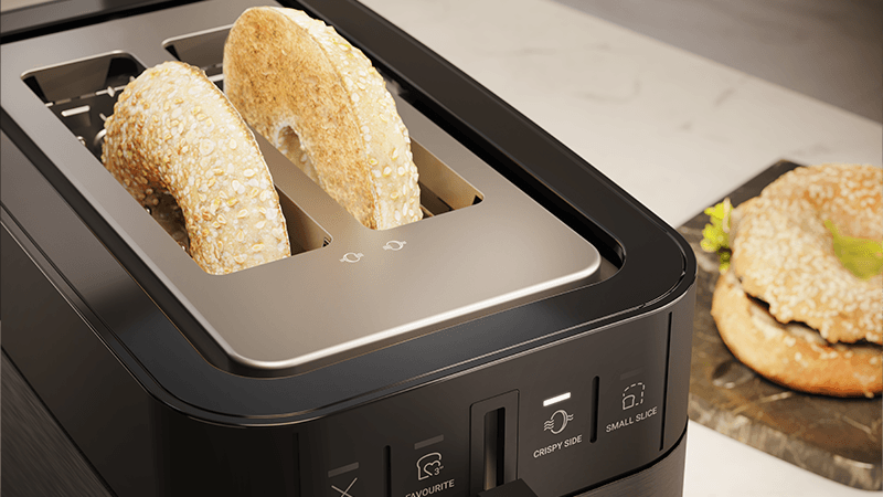 Scegli il livello di tostatura dei lati del tuo pane
